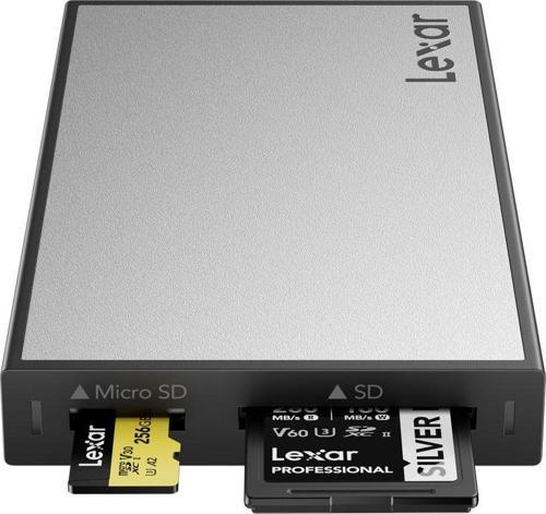 Professional SD MicroSD USB 3.2 Gen2 Kart Okuyucu
