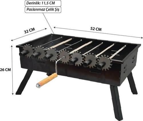 ÇEVİRMELİ KARA MANGAL