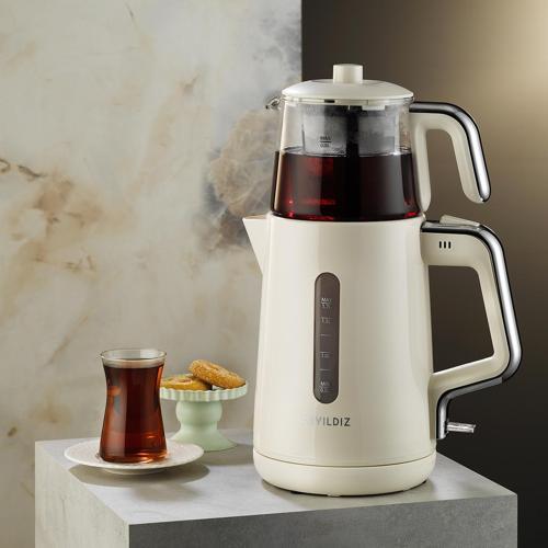 Tea Perfect Çay Makinesi Krem
