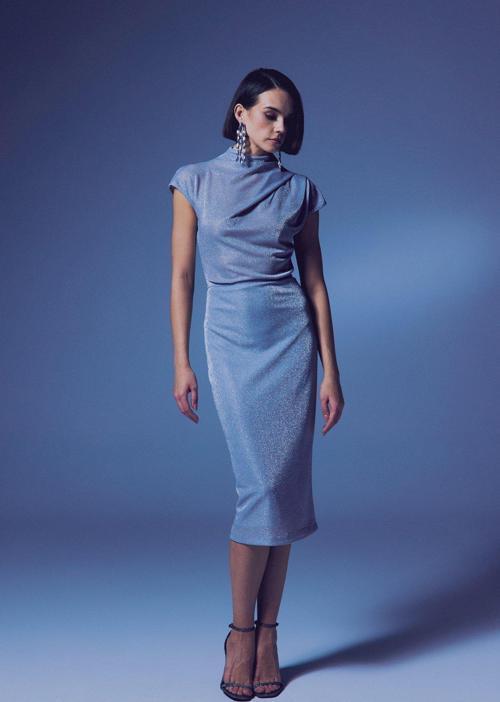 Parlak Kalem Etek - Gümüş