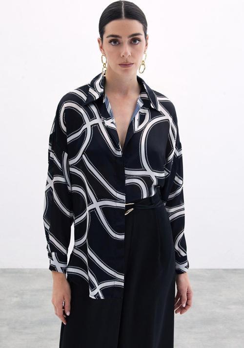 Salaş Gömlek - Siyah