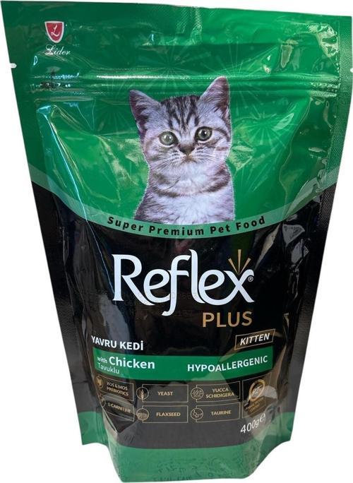 Plus Kitten Yavru Tavuklu Hypoallergeniz Kedi Maması 400 Gr