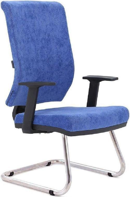 Ageta Mavi Kumaş Ofis Koltuğu