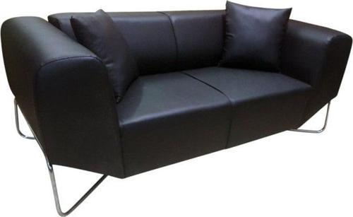 Elite Deri İkili Siyah Showroom Kanepe