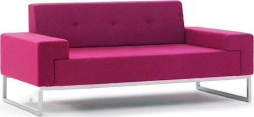 Pink Ikili Ofis Kanepesi