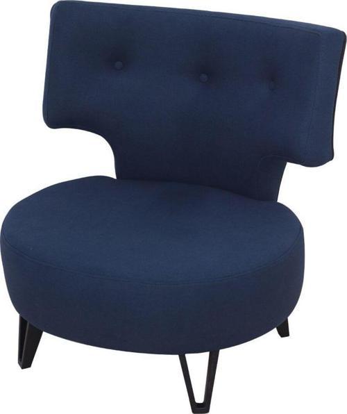 Smoky Blue Berjer Ofis Bekleme Koltuk
