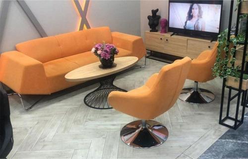 H-1000 Kumaş Üçlü Bekleme Koltuk Takımı