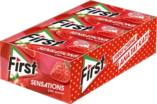 Sensations Çilek Karamel Aromalı Sakız 12 x 27 G