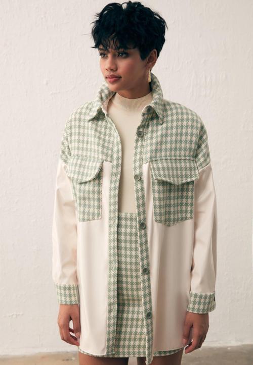 Rugan Kazayağı Gömlek - Çağla Yeşili