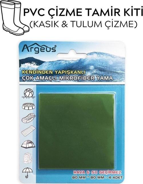 PVC Çizme Tamir Yaması - Haki - Tulum Çizme / Kasık Çizme