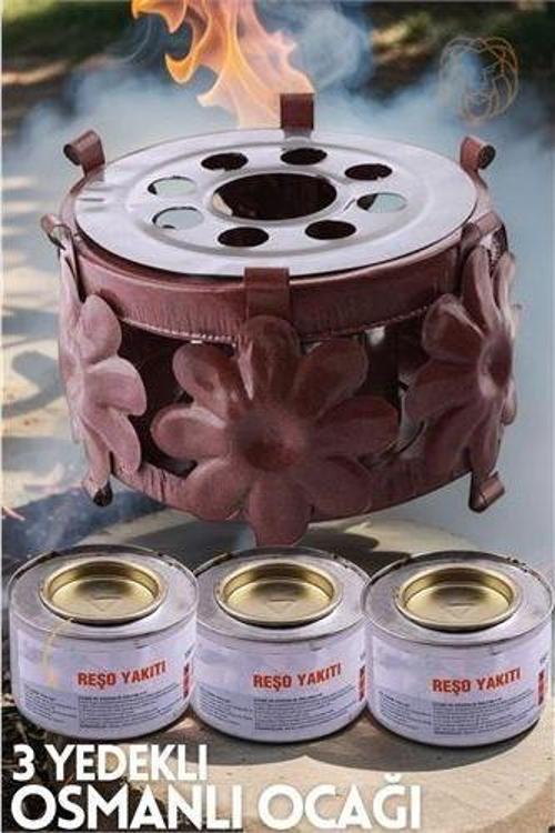 Osmanlı Ocağı 3 ADET Yedek Reşo Jel Yakıtı 718436