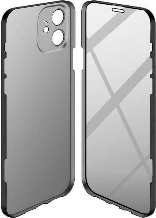 iPhone 11 Kılıf 360 Tam Koruma Lüx Led Kapak