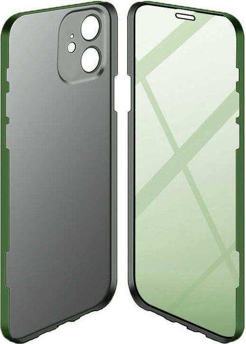 iPhone 11 Kılıf 360 Tam Koruma Lüx Led Kapak