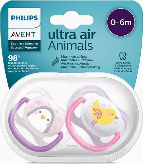 Ultra Air 2'Li Emzik 0-6Ay Pembe