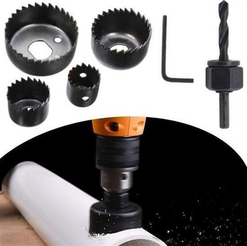 6 Parça Demir Ahşap Alçıpan Delme Buat Açma Seti-Findit