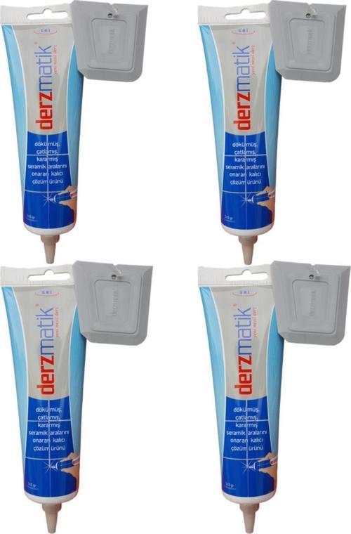 Derzmatik Gaga Uçlu Hazır Derz Dolgu Krem 360 gr 4’lü-Findit
