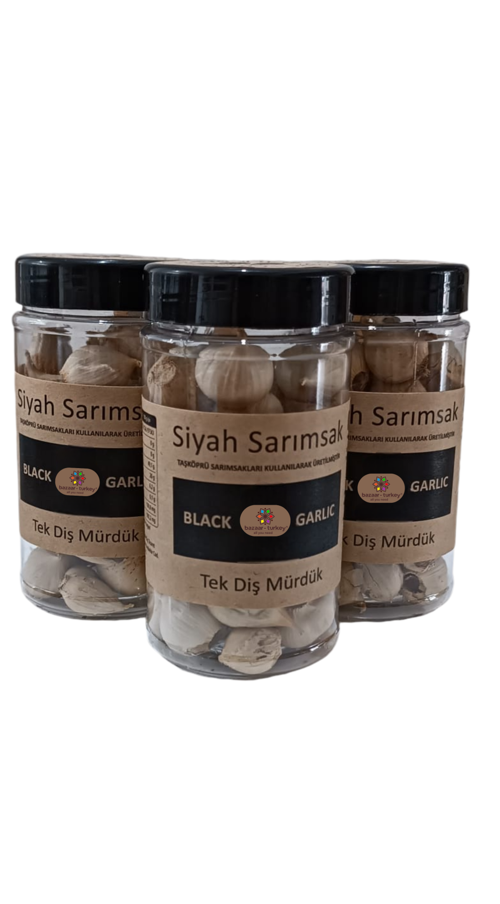 Siyah Sarımsak Tek Diş Mürdük 150 Gram X 3 Adet