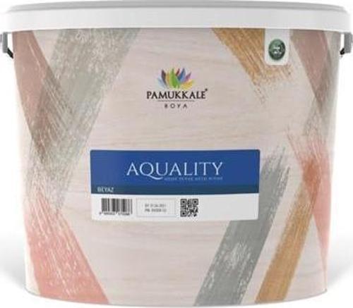 Pamukkale Aquality Su Bazlı Kokusuz Ahşap Ve Metal Boyası 15 Lt Yonca