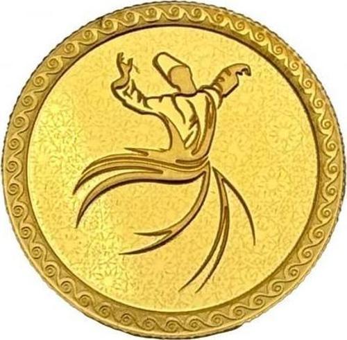 Mevlana 1/10 Ons 2024 Altın Sikke Coin