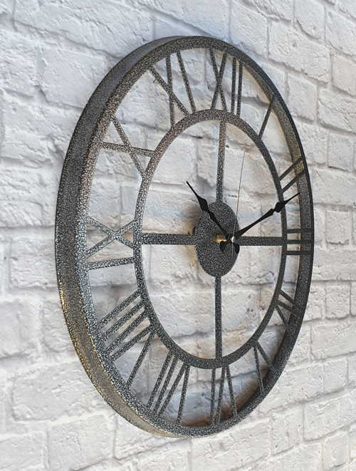 Metal Duvar Saati 50Cm