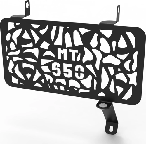 CF Moto 650 MT Radyatör Koruma Gri Alüminyum