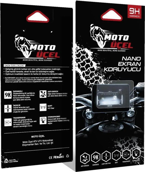 Mondial Prostreet 125 Nano Kırılmaz Ekran Koruyucu