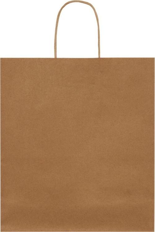 25X12X31-100 Adet Burgu Saplı Kraft Çanta