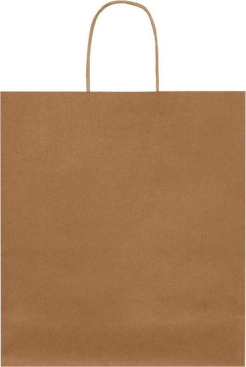 25X12X31-50 Adet Burgu Saplı Kraft Çanta