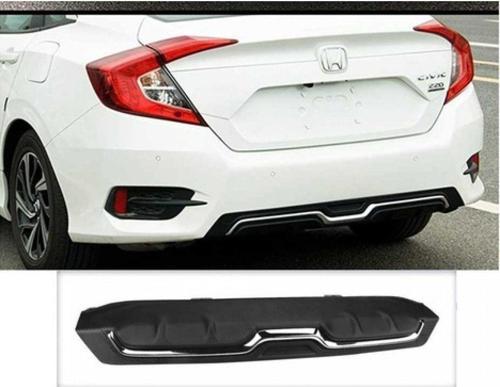 Honda Civic Uyumlu Fc5 2016-2021 Difüzör Karbon