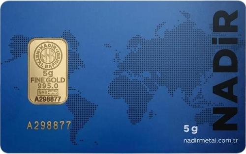 5 GR 24 Ayar NadirGold Gram Altın