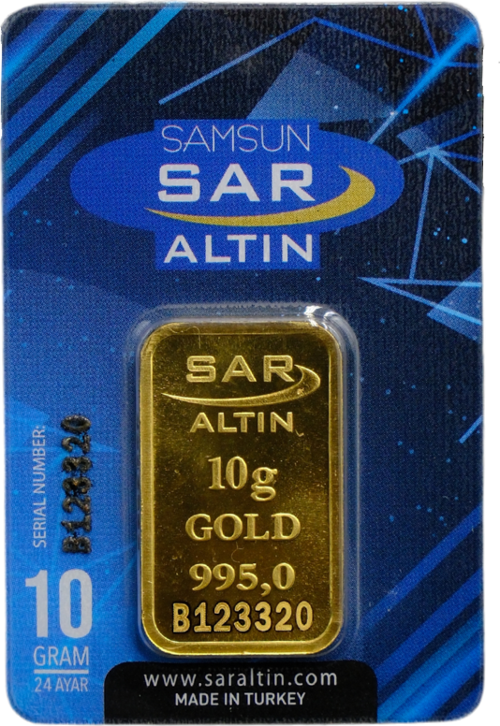 10 GR 24 Ayar SAR Gram Altın