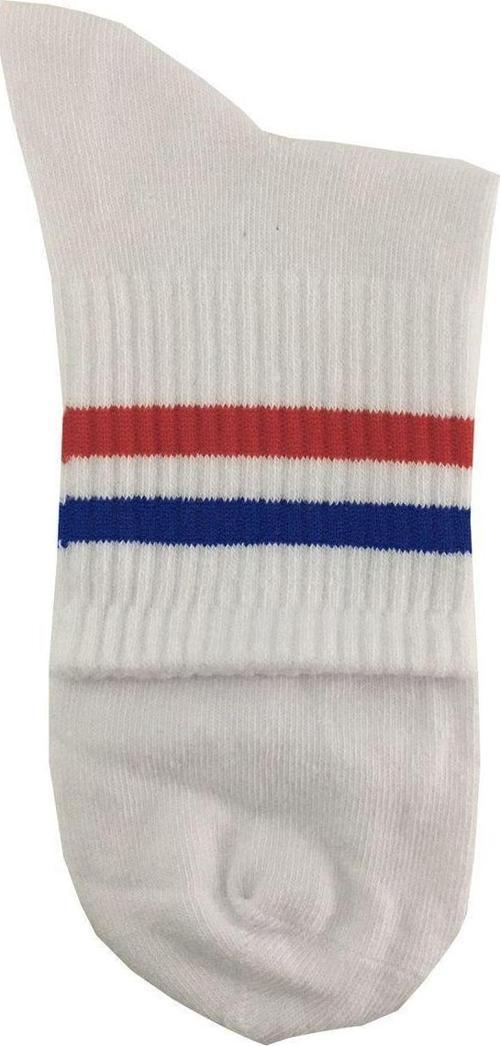 Beyaz Kısa Tenis Çorap 0022-2