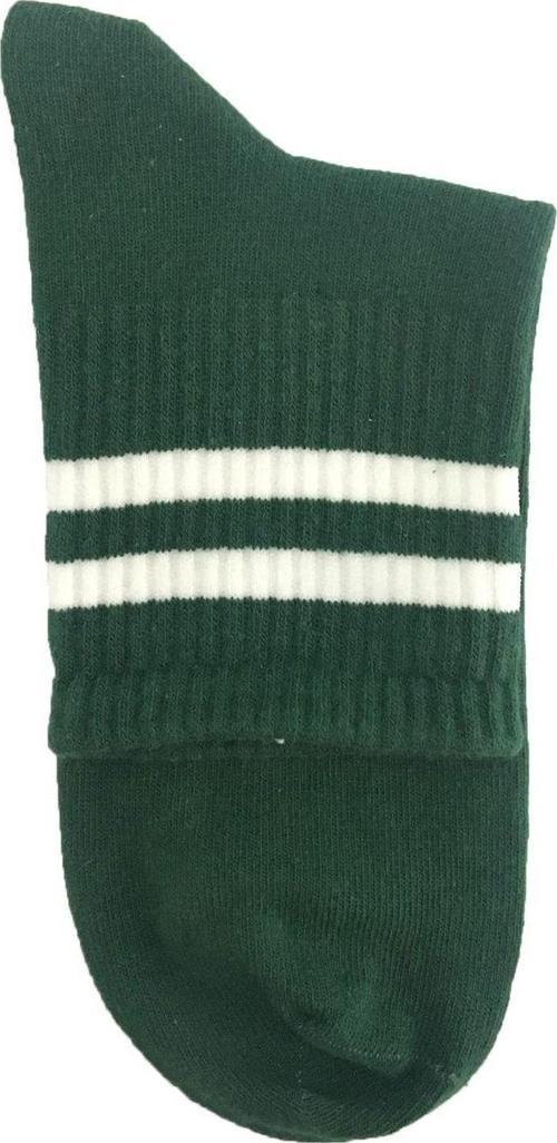 Yeşil Kısa Tenis Çorap 0027
