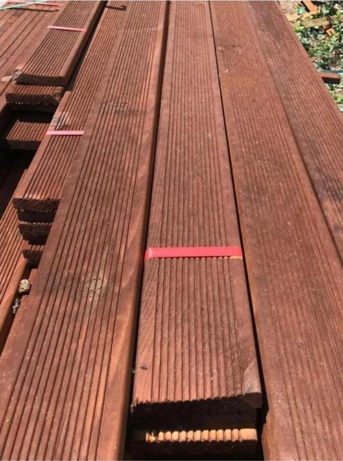 Ahşap Deck Kahverengi 99 cm 5 Adet