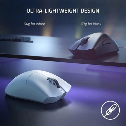 DeathAdder V3 Pro Kablosuz Oyun Mouse Beyaz 1000 Hz