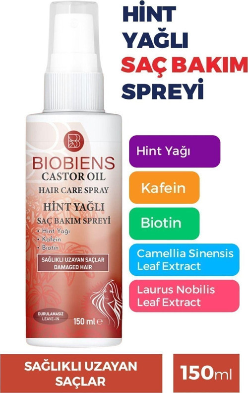Hint Yağlı Saç Bakım Spreyi 150 Ml