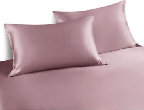 Rose (Gül Kurusu) Ipek Saten Yastık Kılıfı 50 X 70 2'Li