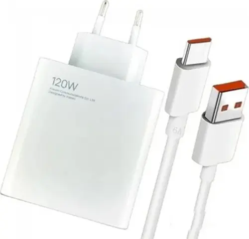  Xiaomi Redmi 10X 5G uyumlu -120W Type C Şarj Aleti ve 6 Amper Type C Şarj Kablosu