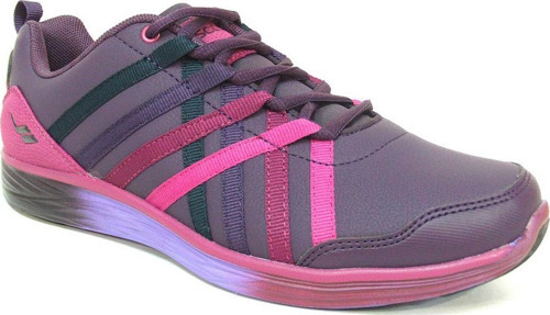 Mürdüm Pembe Fuşya Bağcıklı Sneaker Spor Ayakkabı