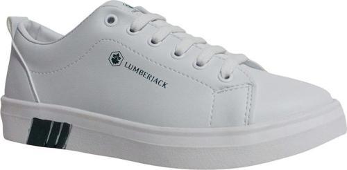 Beyaz Yeşil Sneaker Bağcıklı Spor Ayakkabı