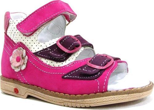 Pembe Mor Beyaz Ortopedik Çocuk Ayakkabı