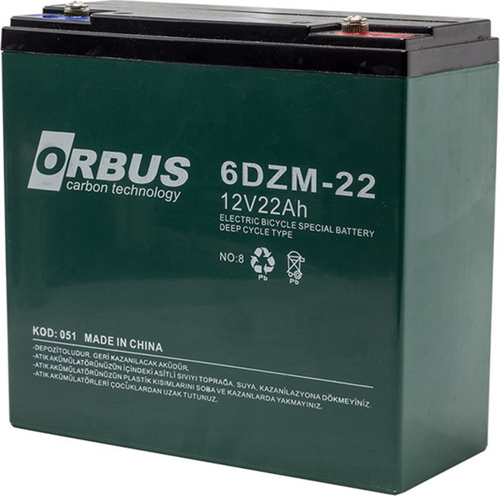 12V 20-24AH  MODEL DİK ELEKTRİKLİ BİSİKLET AKÜSÜ#WT 12-20