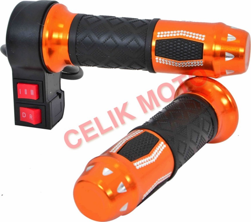 ELEKTRİKLİ BİSİKLET ELCİK TAKIM 3 VİTES / İLERİ-GERİ SARI #60261