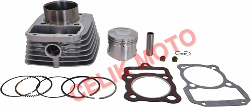 SİLİNDİR KOMPLE [NY PİSTON] 15 PERNO [62.0 mm] [YÜK - 69 mm] 150cc CG SWAN #52605P