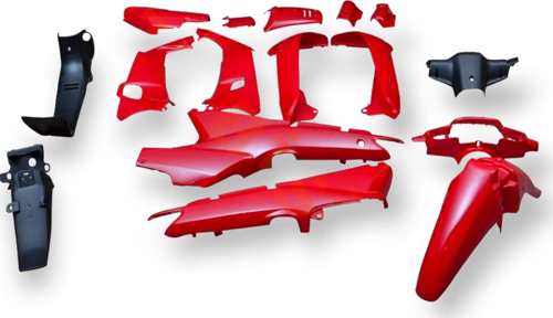 LİFAN TAY 100 CUB  KAPORTA SET KIRMIZI #65124