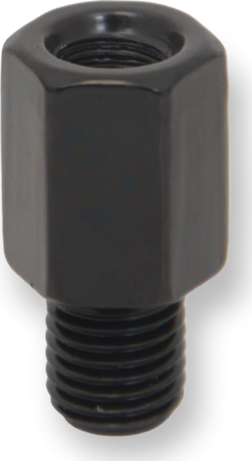 AYNA ADAPTÖRÜ [10 ADET] [ÜST 8mm DÜZ DİŞ - ALT 10mm DÜZ DİŞ] [SİYAH] #50268
