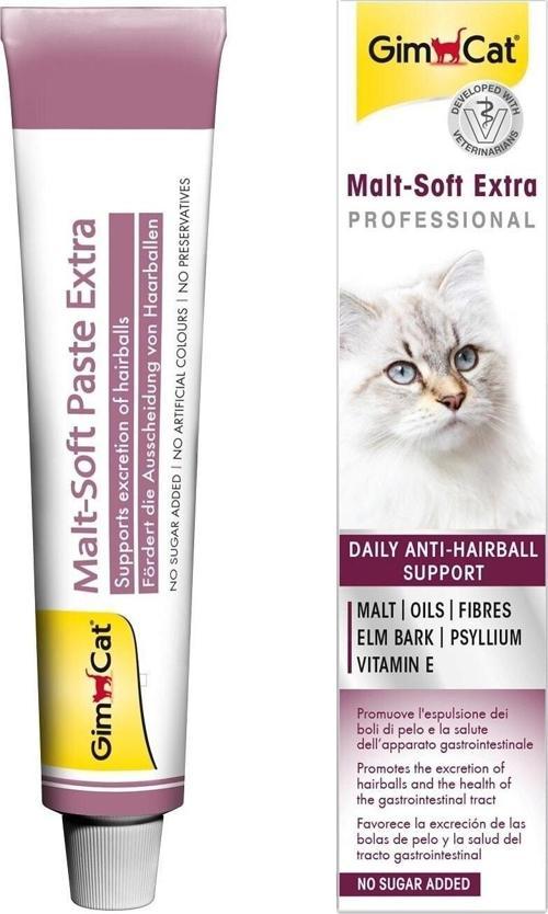 Malt Soft Extra Tüy Yumağı Önleyici Kedi Macunu 20 gr