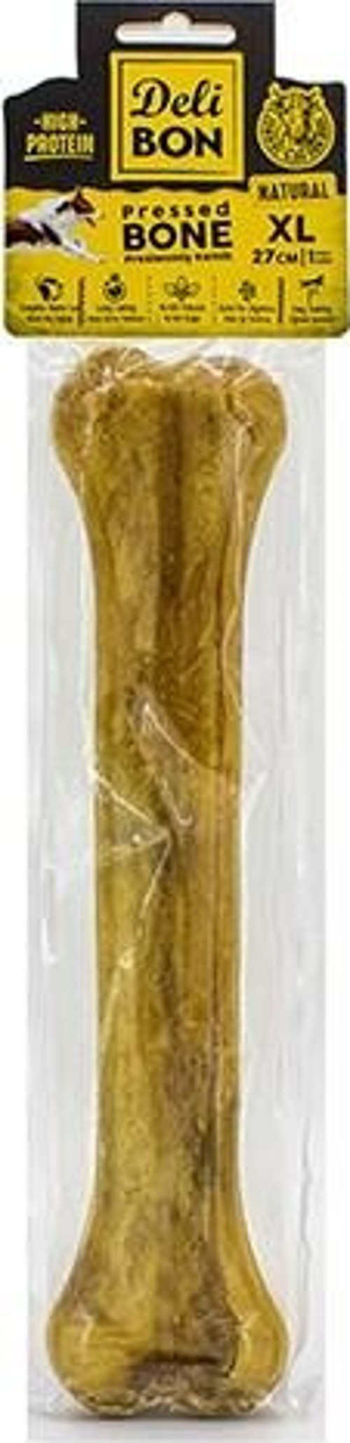 Deri Pres Kemik 27 cm Xl Boy 1 Li Paket Natural