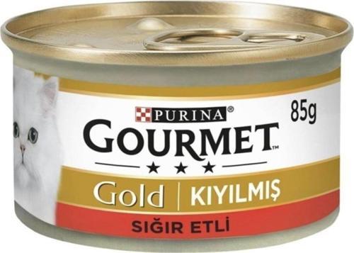 Proplan Gourmet Gold Kıyılmış Sığır Etli Kedi Konservesi 85grx24 Adet