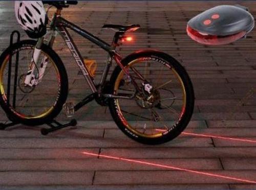 Lazer Güvenlik Şeritli Bisiklet Stop Lambası-Findit